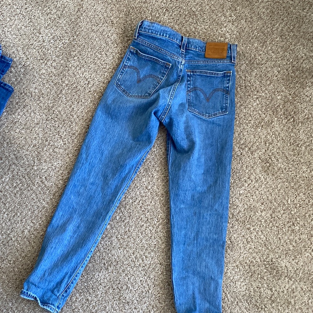 Levi's button fly wedgie jean